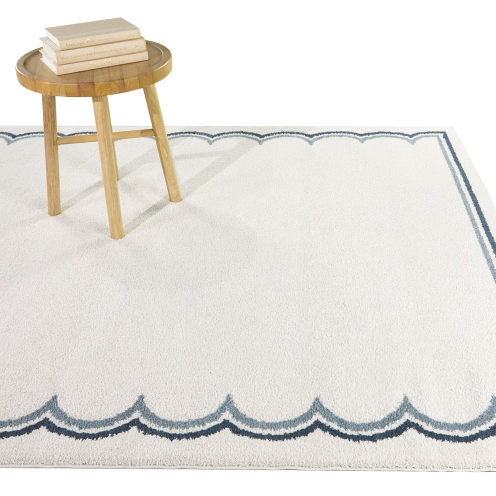 Marinatos Modern Border Area Rug