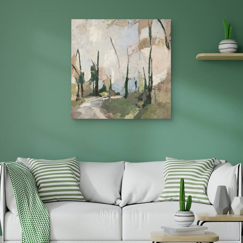Quiet Path by Julie Devine Canvas Art Print