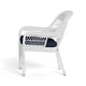 preview thumbnail 25 of 41, Portside Coastal White Outdoor Wicker Dining Set (5-Piece)