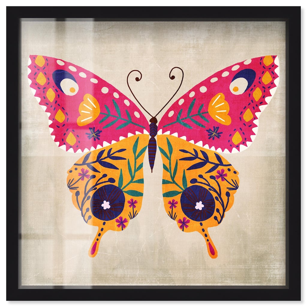 Butterfly Wings II Shadowbox by Art Remedy