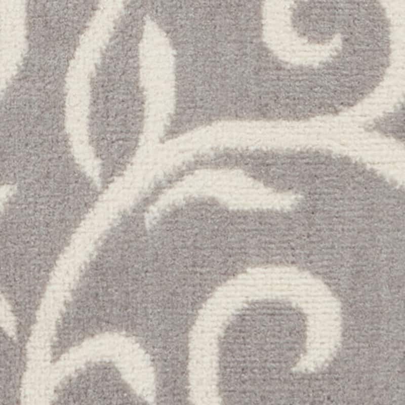 Luxo Power Loomed Floral Modern Area Rug By HomeRoots - 69' X '45' X '0.5