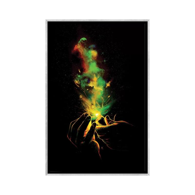 iCanvas "Light It Up" by Nicebleed Framed