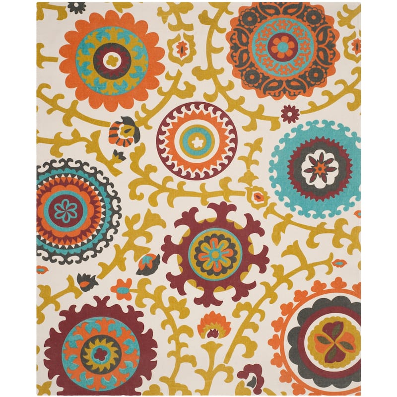 SAFAVIEH Handmade Cedar Brook Bahareh Modern Cotton Rug