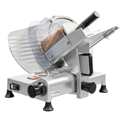 250 W Stainless-Steel 12 in. Commercial Deli Meat Slicer - 12 Inch