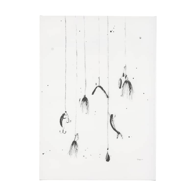 Fishing Lure (42 x 56) Canvas Art Print - Large