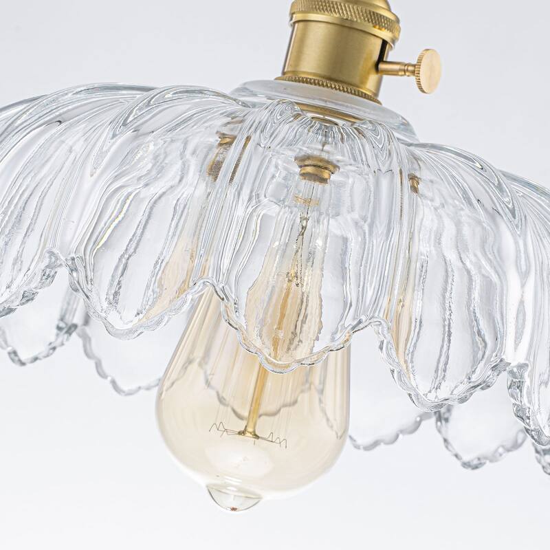 10'' Wide Flower Pendant Light for Kitchen Island