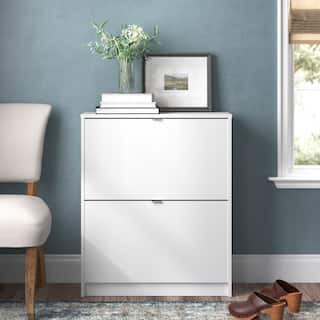 Porch & Den Cambria 2-drawer Shoe Cabinet