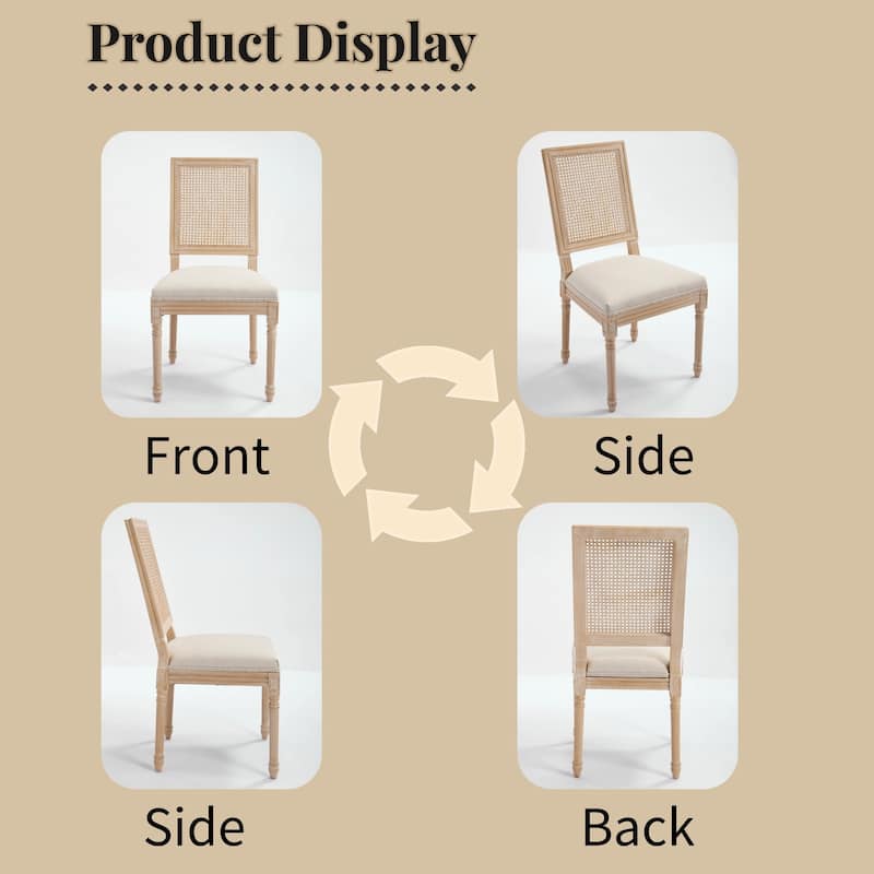 Upholstery Dining Chairs Set of 2