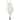 5.5ft Cream White Artificial Cherry Blossom Flower Tree Plant in Black Pot - 66" H x 34" W x 32" DP