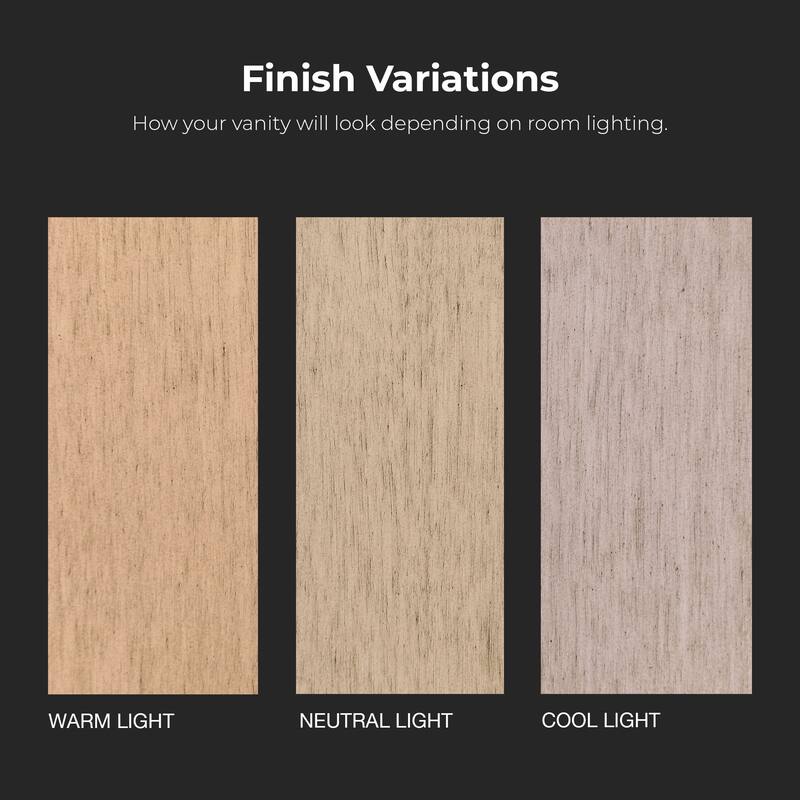 OVE Solas Bathroom Vanity with White Engineered Stone Top