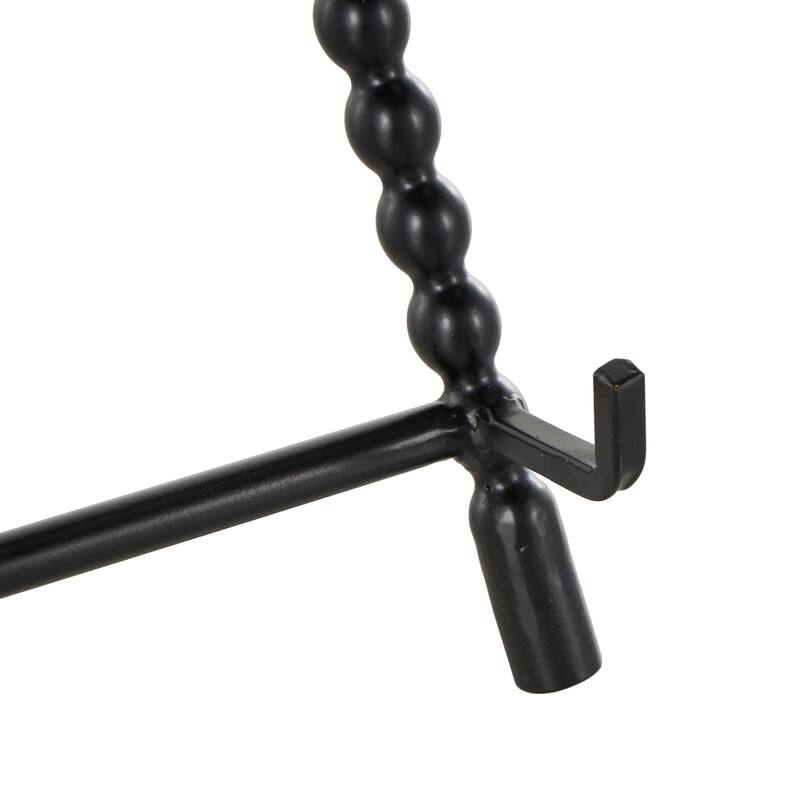 Metal Abstract Wide Easel - Black or Gold - Roche River Decor