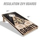 preview thumbnail 2 of 5, New Orleans Saints NFL 2x4 Professional Cornhole Board Set