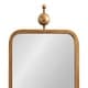 preview thumbnail 27 of 53, Kate and Laurel Kasota Slim Rectangle Mirror Metal