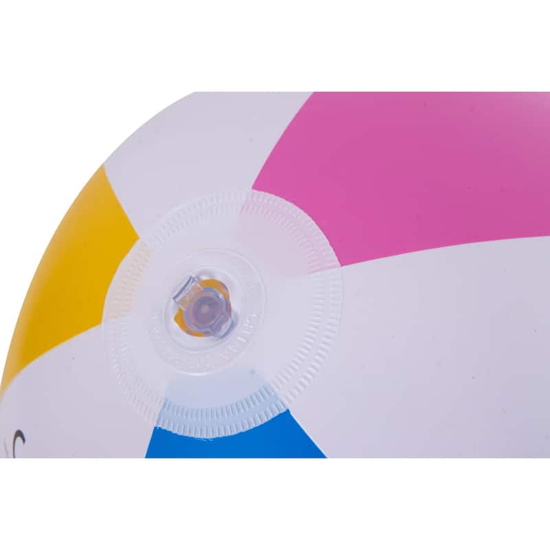 16" Inflatable 6-Panel Beach Ball Swimming Pool Toy
