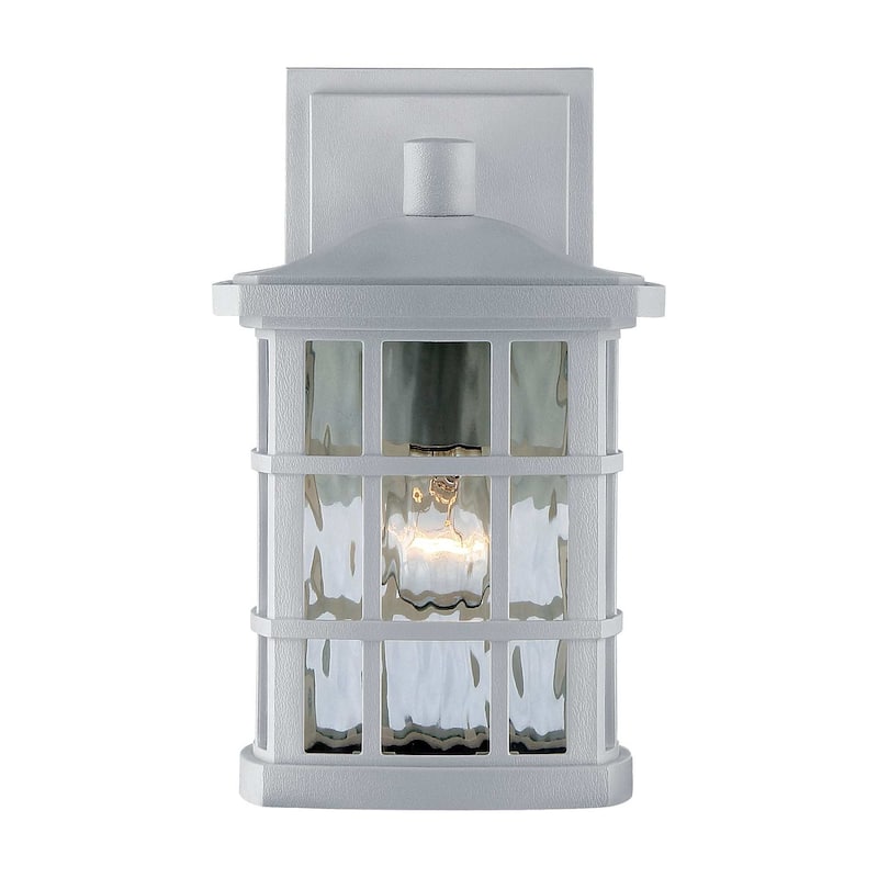 Bellevue Cambria 1 Light 11" Tall Outdoor Wall Sconce with Clear Water