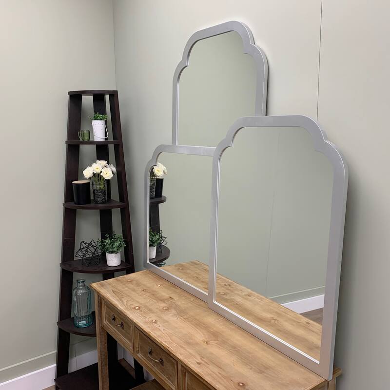 Tyler Framed Vanity Mirror - Clover Cathedral - 24.4x32.4