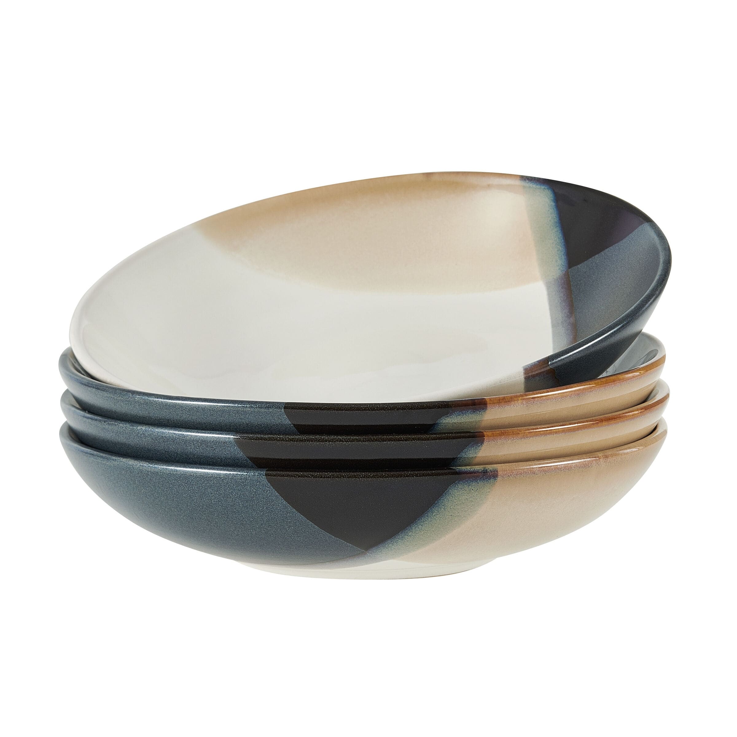 Mikasa Gourmet Basics Set of 4 Pasta Bowl, 8 Inch
