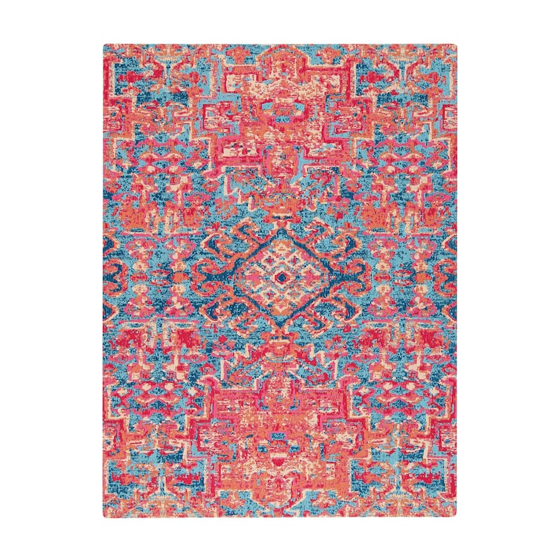 Jani 36"x48" Rug'd Chair Mat-Rug Style Office Chairmat for Carpet & Hard Floors| 0.5" Thick |Non-Slip, Foldable Desk Chair Mat