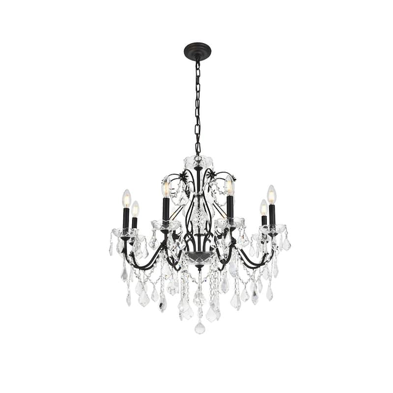 Fleur Illumination 8-light Dark Bronze Chandelier