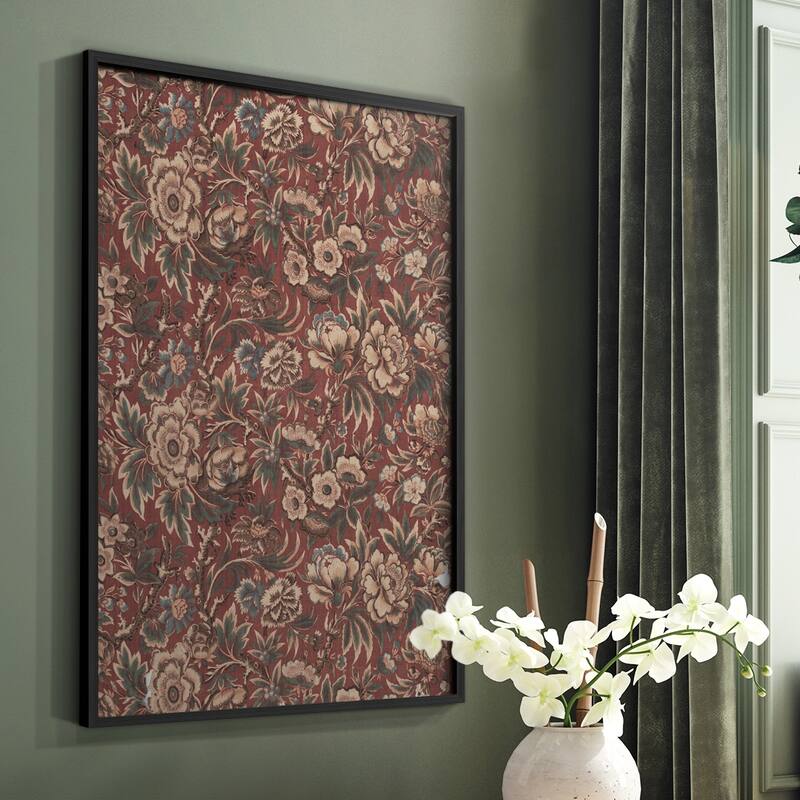 Vintage Abstract Print LXXVI -Framed Print