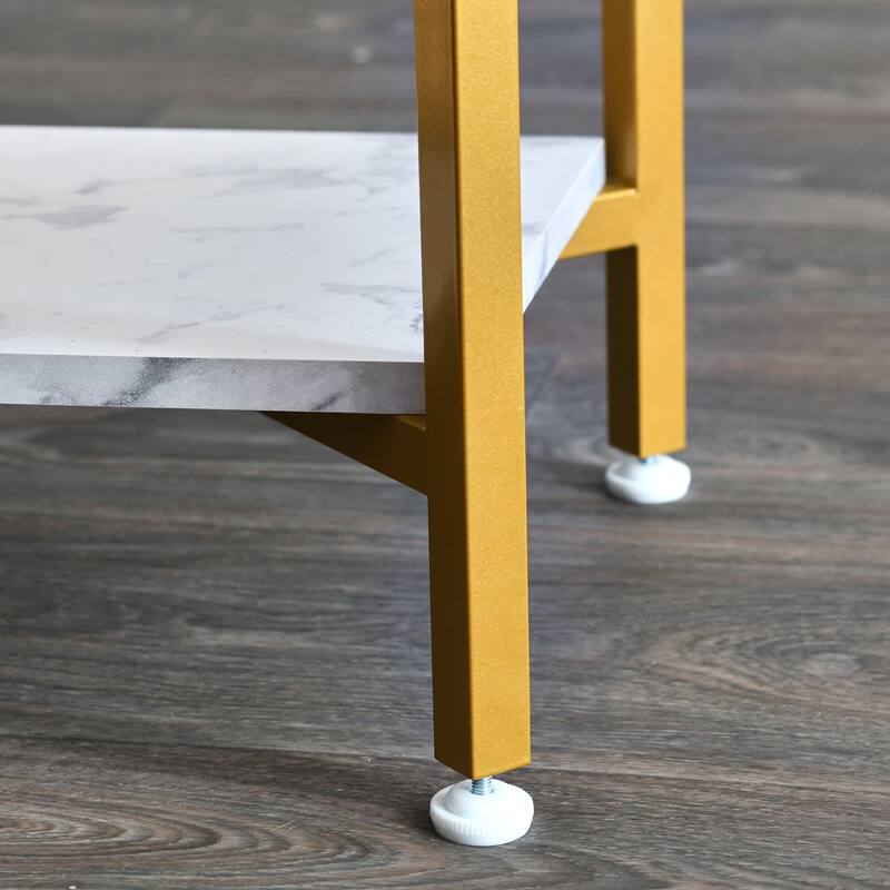 Household Essentials Modern Wood Coffee Table