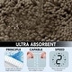 preview thumbnail 84 of 134, Deconovo Chenille Bath Rugs - Thick Plush Microfiber, Non-Slip Washable Bathroom Mats