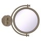 preview thumbnail 14 of 26, Allied Brass 8 Inch Wall Mounted Make-Up Mirror 5X Magnification