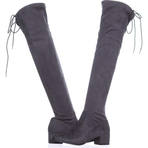 chinese laundry black knee high boots