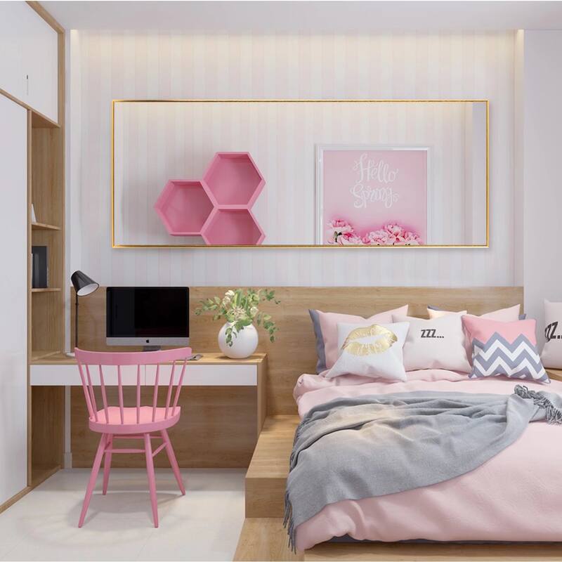 Huge Modern Framed Full Length Floor Mirror