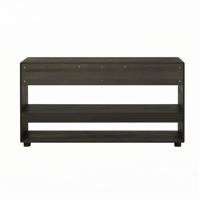 Console Table with Drawers for Entryway,Espresso