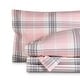 preview thumbnail 96 of 99, Bare Home Cotton Flannel Sheet Set - Velvety Soft Heavyweight California King - Aurora Plaid
