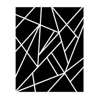 premium photo | a classic black and white line graph... Classic Black White Geo 1 Line Drawings Geometric Art Print/Poster ...
