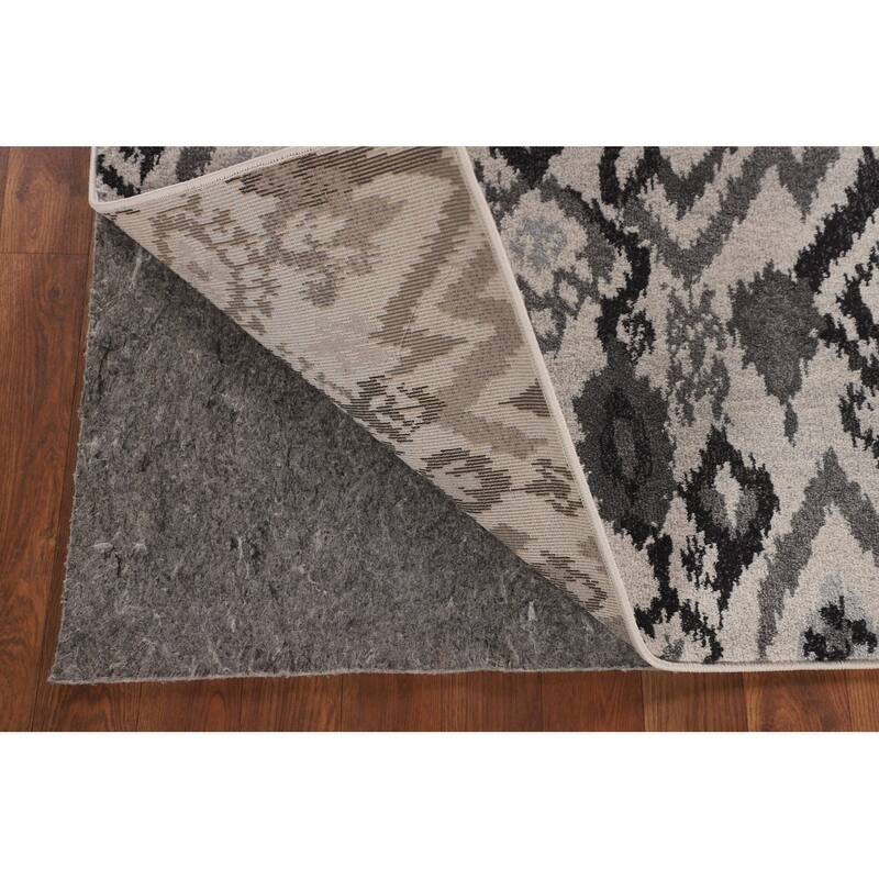 Art & Craft Turkish Rug Machine Made Geometric Carpet - 5'0" x 8'0"