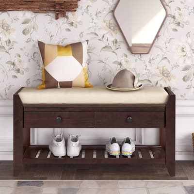 Entryway Storage Bench