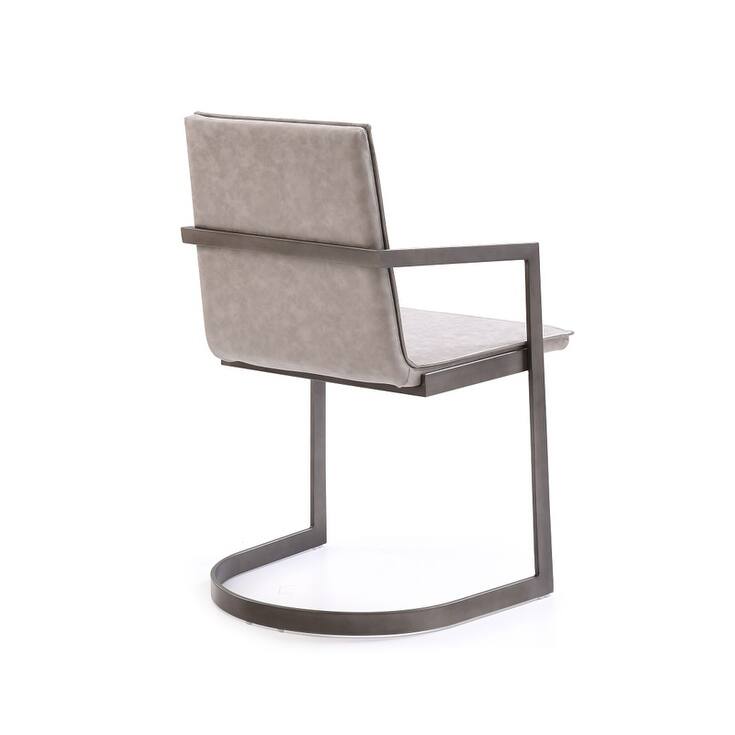 Modrest Jago Modern White Wash Grey Dining Chair