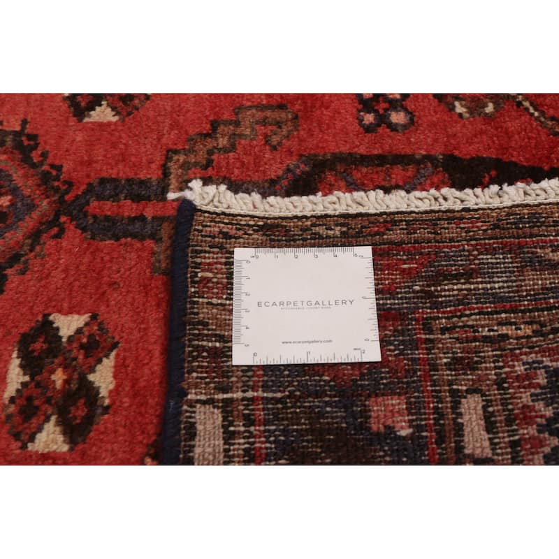 ECARPETGALLERY Hand-knotted Anadol Red Wool Rug - 3'3 x 9'8