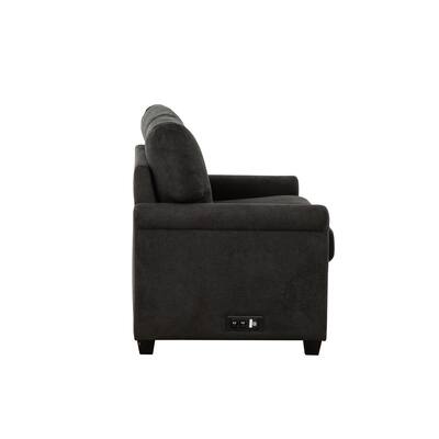 Twin Sleeper Sofa with USB Ports & Pocket Spring Support - Compact 54" Couch Bed
