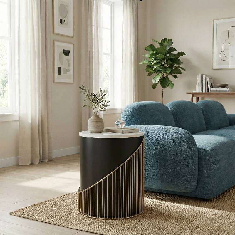 Tova Side Table Multicolor