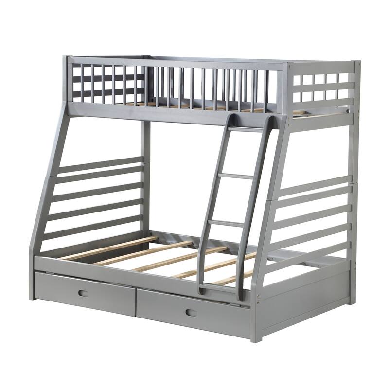 Farley Twin Over Full Bunk Bed with Underbed Drawers
