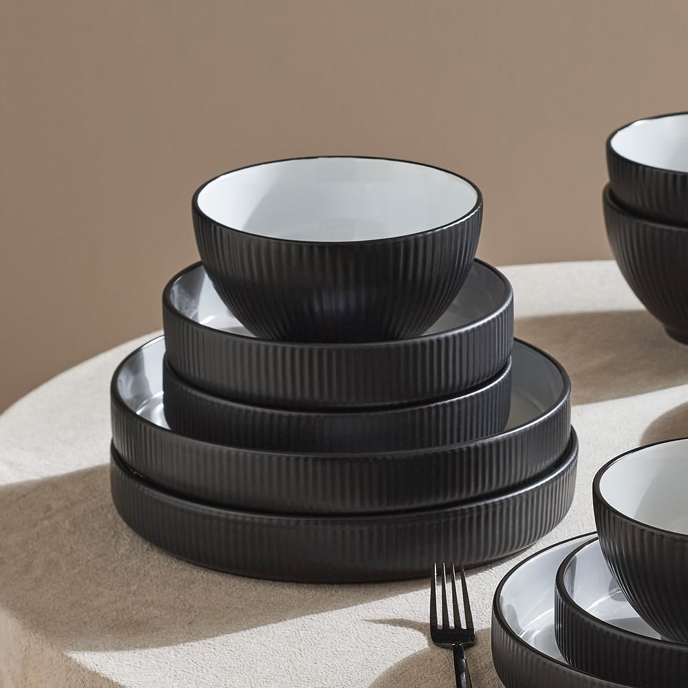 Christian Siriano Larosso Stoneware Dinnerware Set