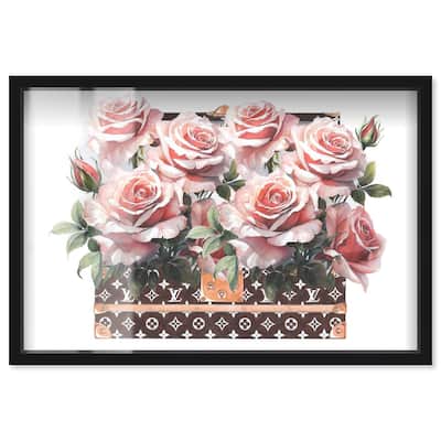 Doll Memories - Stylish Roses Shadowbox by Art Remedy