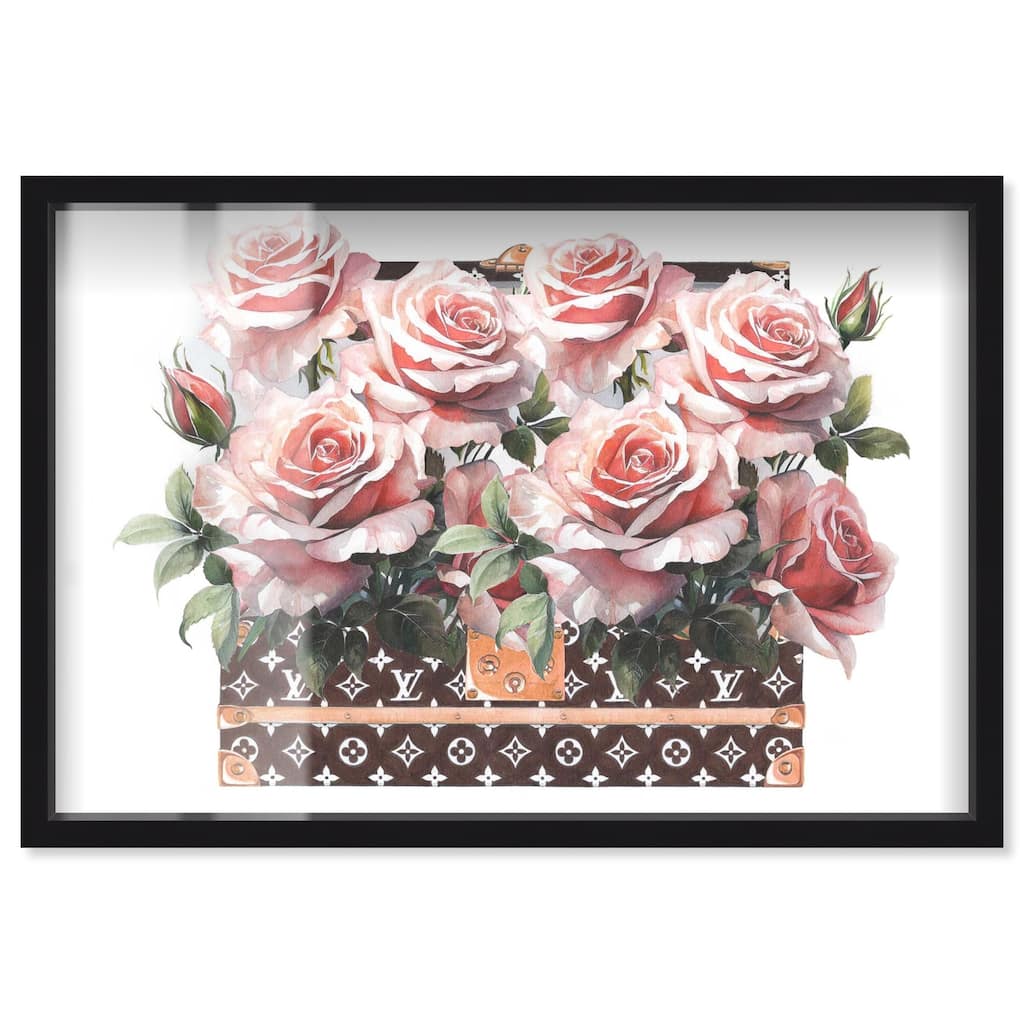 Doll Memories - Stylish Roses Shadowbox by Art Remedy