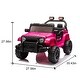 preview thumbnail 13 of 30, Dual-Drive 12V Electric Car with Four-Wheel Suspension, Music, Bluetooth, and Quick-Release Steering Wheel
