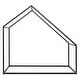 preview thumbnail 7 of 22, Twin Metal House Bed with Low Platform Design