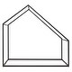 preview thumbnail 7 of 6, Twin Size Metal House Bed Frame with Roof Design, Open and Versatile Space for Kids