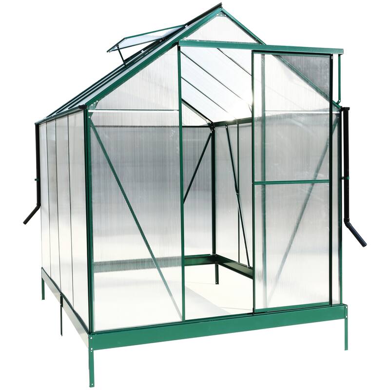 Heavy Duty Outdoor Aluminum Walk-in Green House