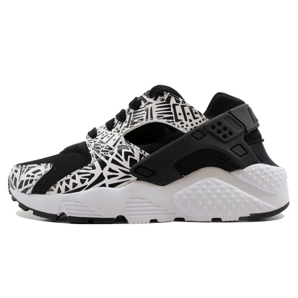 Black and white huaraches grade sale school