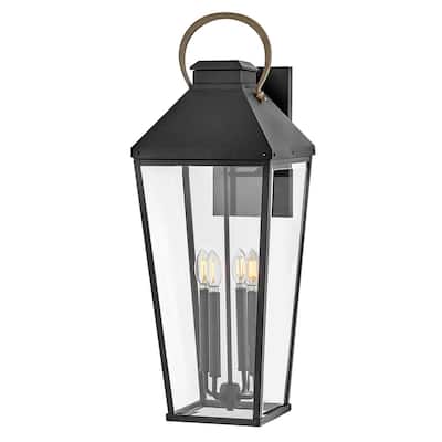 Hinkley Lighting 17509 Dawson 4 Light 31" Tall Outdoor Wall Sconce