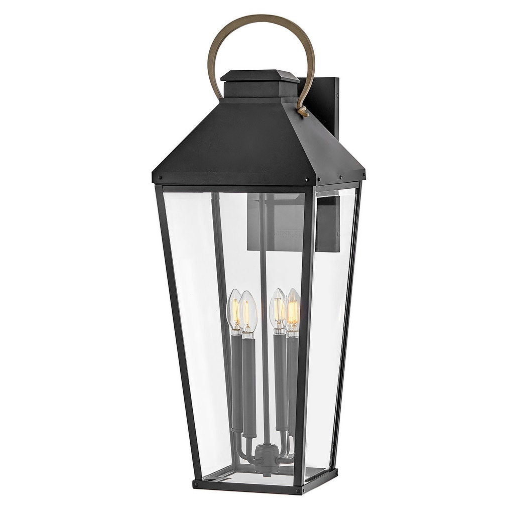 Hinkley Lighting 17509 Dawson 4 Light 31" Tall Outdoor Wall Sconce