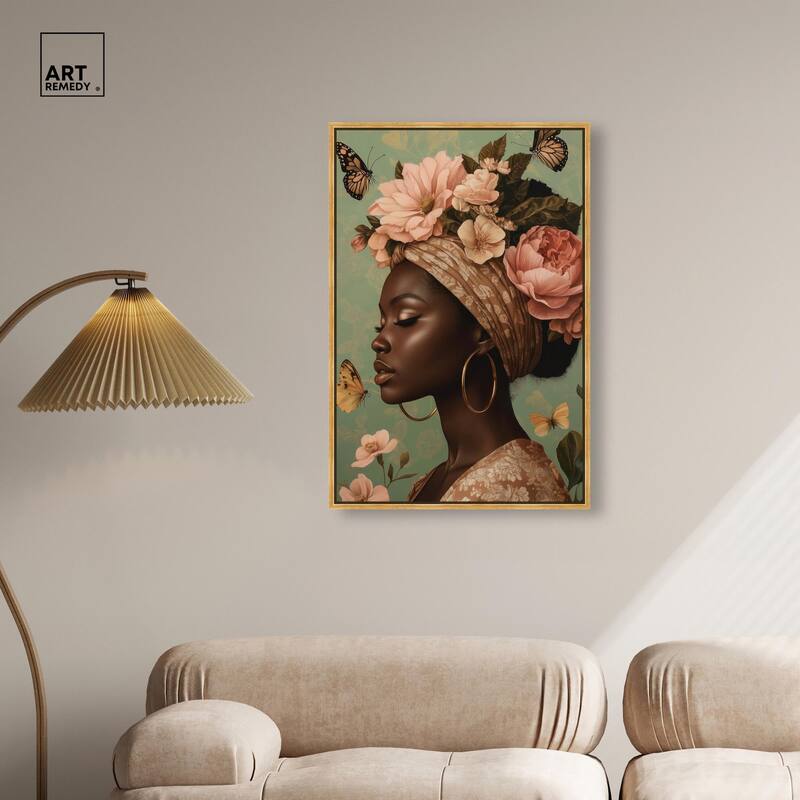 Dream Butterfly Passion Canvas by Art Remedy